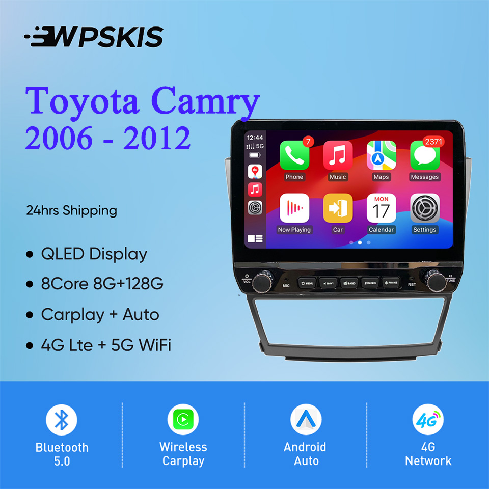 Audio Music To Text - Автомобильный радиоприемник для Toyota Camry 2006-2011,