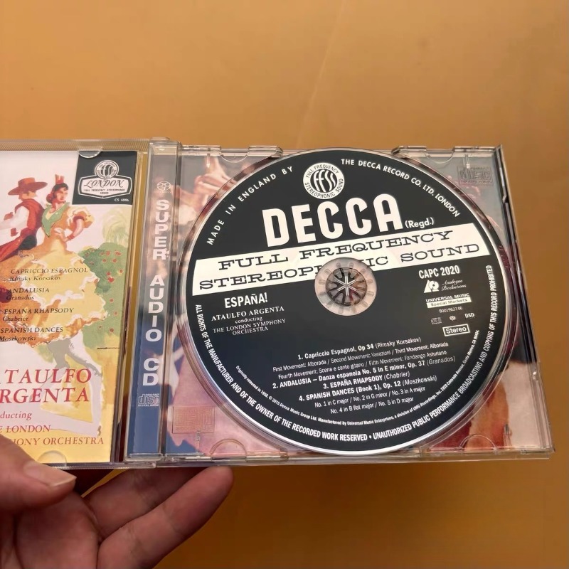 Audio Music Hip Hop - Музыкальный CD-диск Spanish Rhapsody: коллекция классических