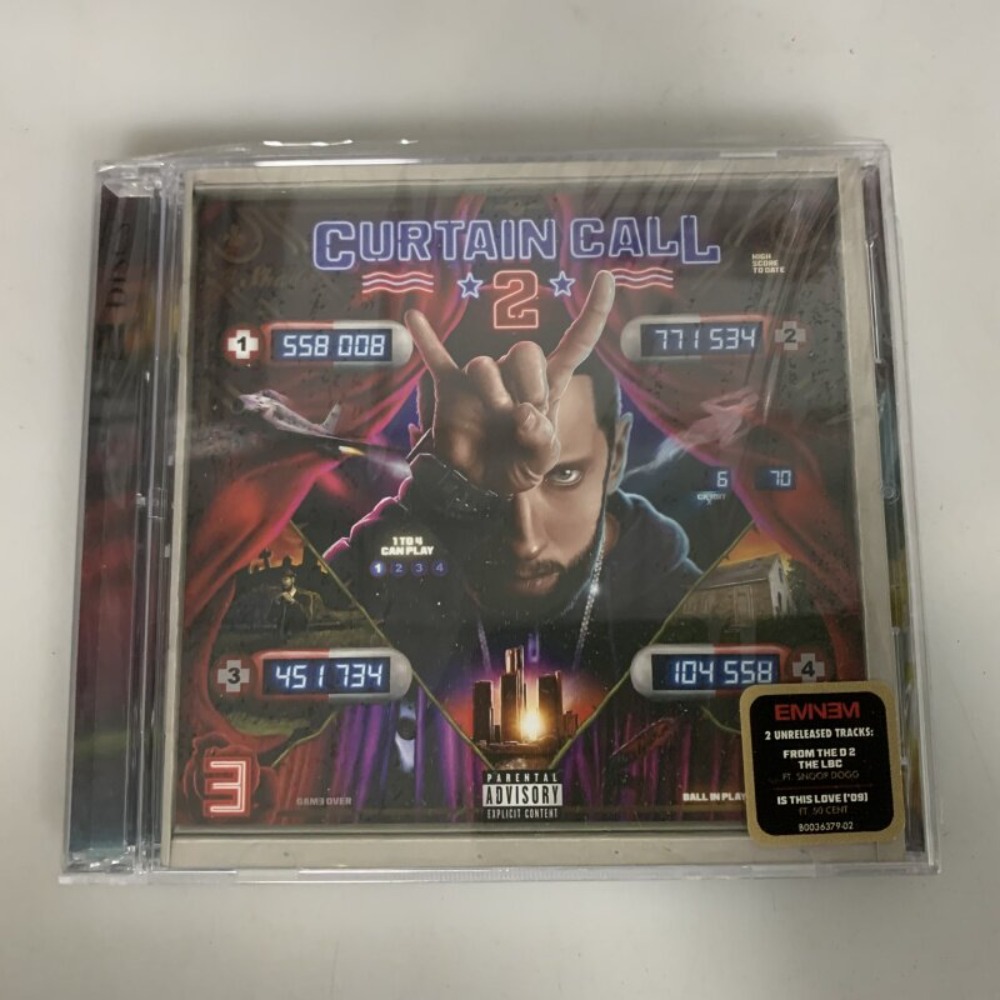 Audio Music Hip Hop - CD «Curtain Call 2» Эминем, хип-хоп,