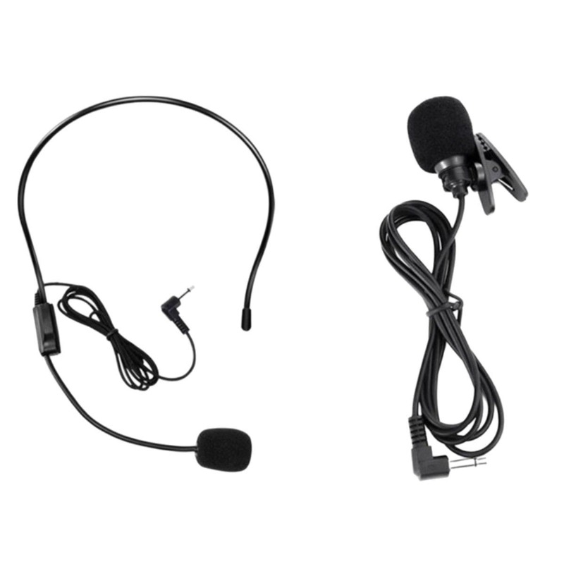 Portable Amplifier Mini - Проводной мини-микрофон-усилитель голоса, универсальная гарнитура, петличный