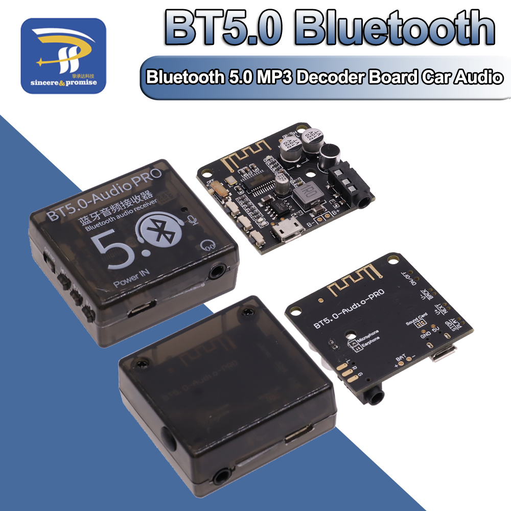 Music Audio Pro - Bluetooth 5,0 MP3 декодер, плата, Φ