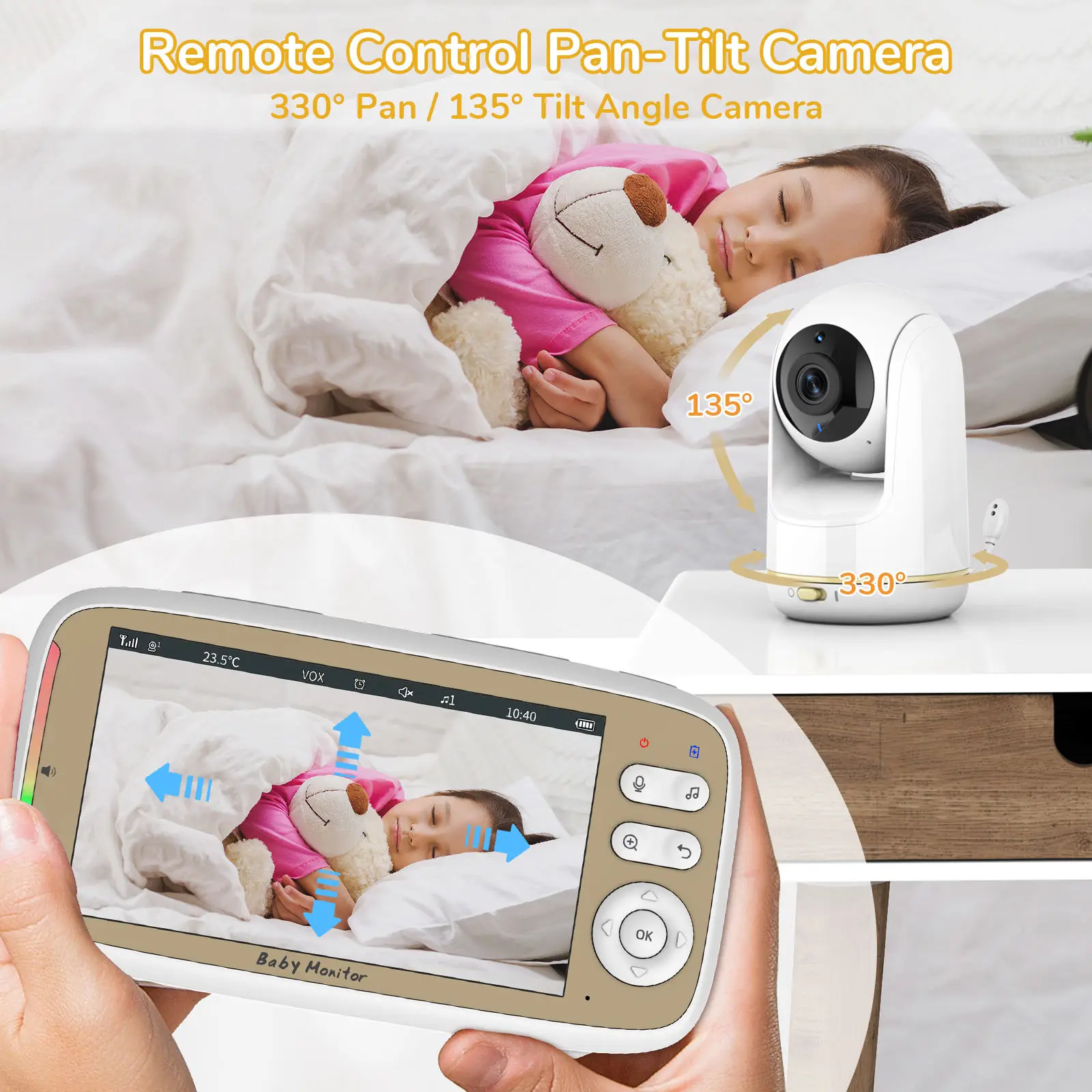 VB803 PRO Baby Monitor, с 2шт  – обзор и цена Music Audio Pro