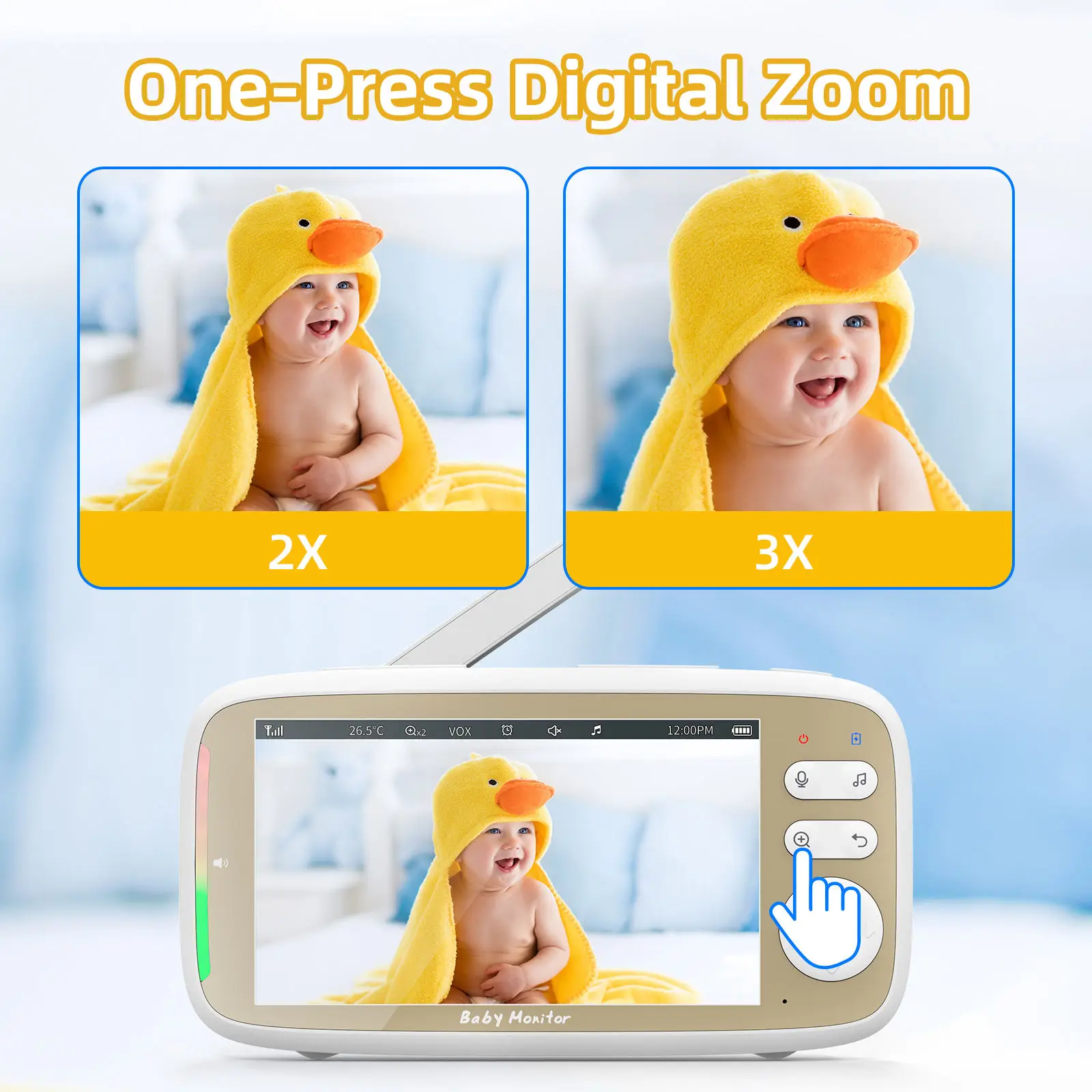 VB803 PRO Baby Monitor, с 2шт  – обзор и цена Music Audio Pro